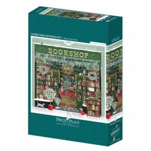 Puzzle Christmas Bookshop - Sally Wilson - Pieces & Peace – 1000 pièces