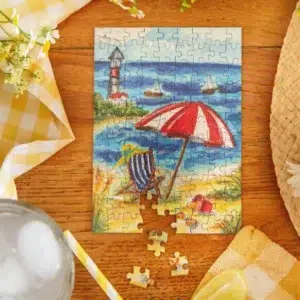 Puzzle l'été à la mer – Caro from Woodland – 99 pièces