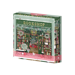 Puzzle Christmas Bookshop - Sally Wilson - Pieces & Peace – 1000 pièces
