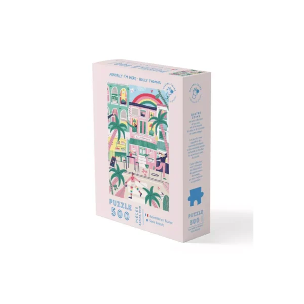 Puzzle Mentally I’m here - La Petite Epicerie - 500 pièces