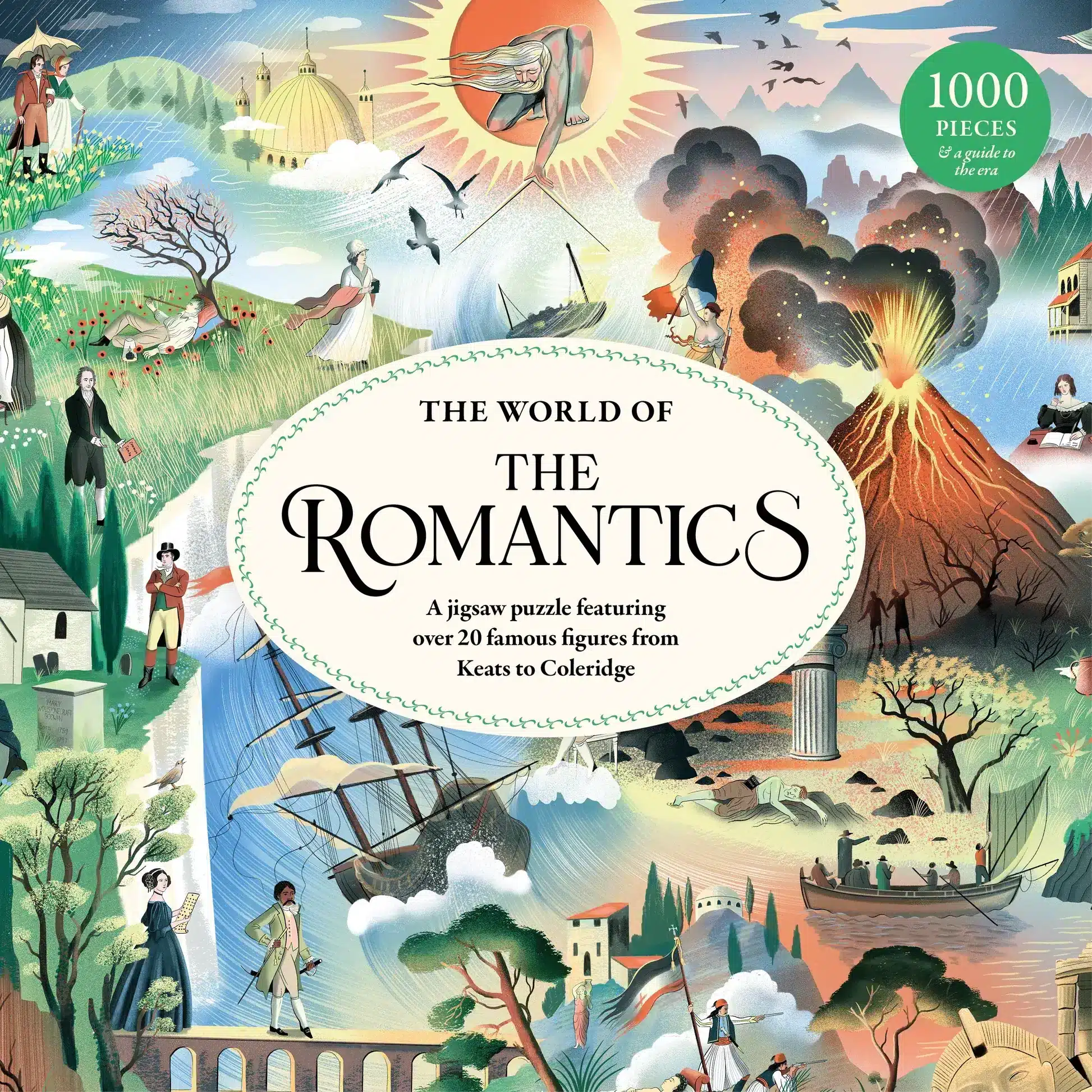 Puzzle Laurence King 80 Uccelli Del Mondo - 1000 Pezzi Con Poster A2