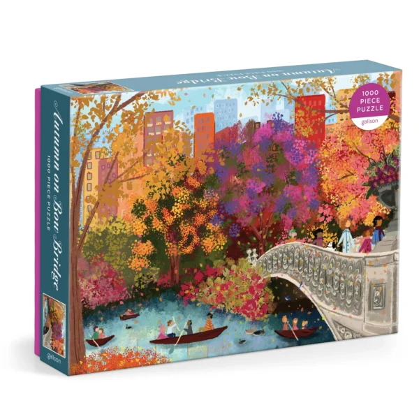 Puzzle Autumn on Bow Bridge - Galison - 1000 pièces