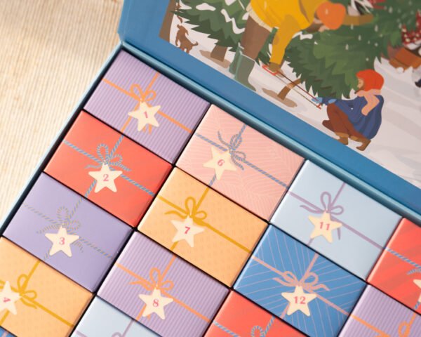 Calendrier de l’avent Christmas Tress & Snow Flakes - Vissevasse - 1000 pièces – Image 6