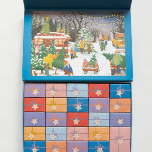 Calendrier de l’avent Christmas Tress & Snow Flakes - Vissevasse - 1000 pièces