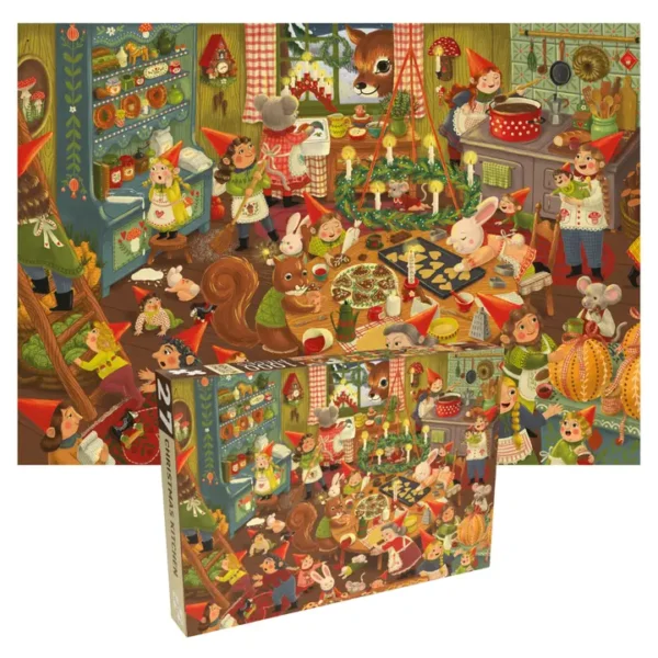 Puzzle Christmas Kitchen - Penny Puzzle - 1000 pièces – Image 2