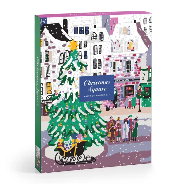 Peinture au numéro Christmas Square - Galison