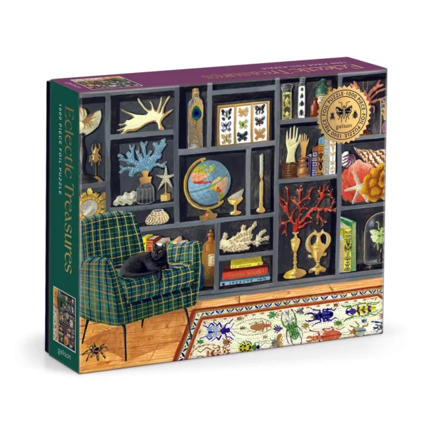 Puzzle Eclectic Treasures - Galison - 1000 pièces