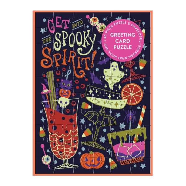 Puzzle Get into the Spooky Spirit - Galison - 60 pièces