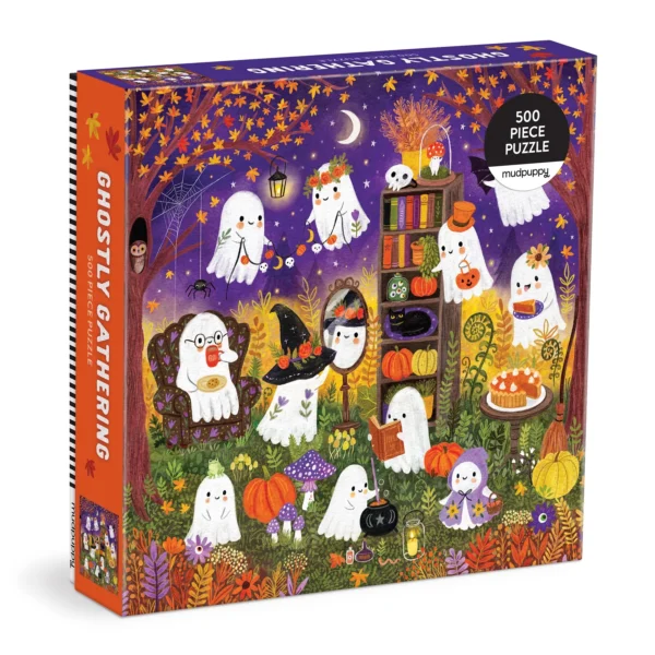 Puzzle Ghostly Gathering - Mudpuppy - 500 pièces