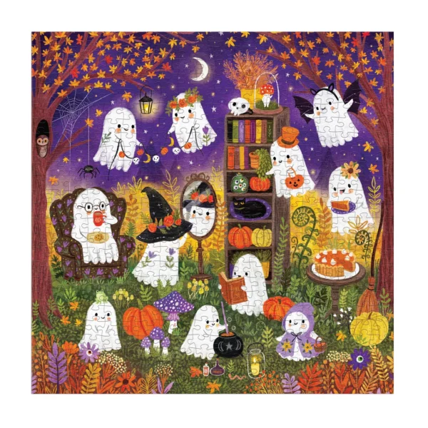 Puzzle Ghostly Gathering - Mudpuppy - 500 pièces – Image 2