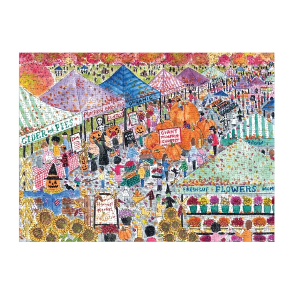 Puzzle Harvest Market - Galison - 1000 pièces – Image 2