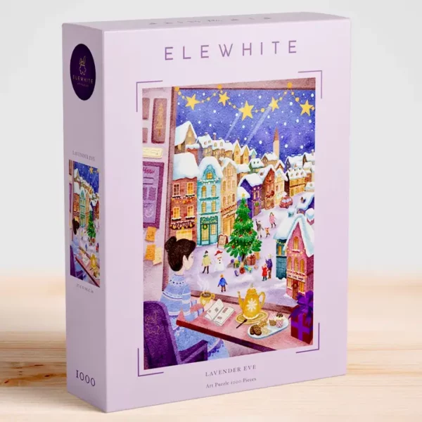 Lavender Eve Art Puzzle Lavender Eve - Elewhite - 1000 pièces