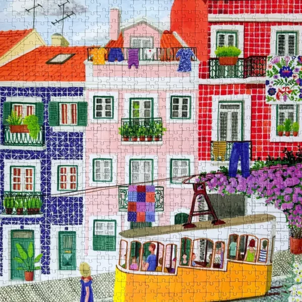 Puzzle Lisbon - Piecely - 1000 pièces