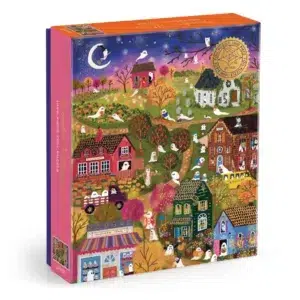 Puzzle Spooky Village - Galison - 1000 pièces
