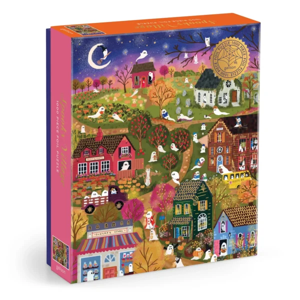Puzzle Spooky Village - Galison - 1000 pièces