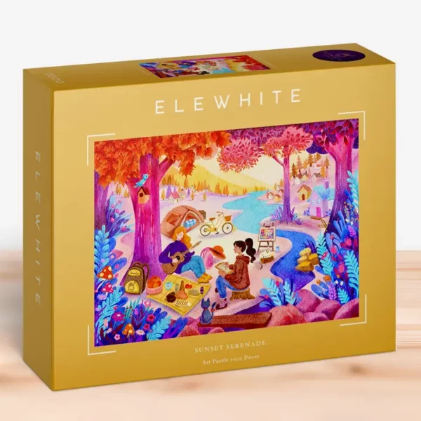 Puzzle Sunset Serenade - Elewhite - 1000 pièces