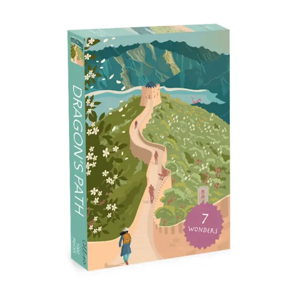 Puzzle The Great Wall of China: Dragon's Path - Olléo - 1000 pièces