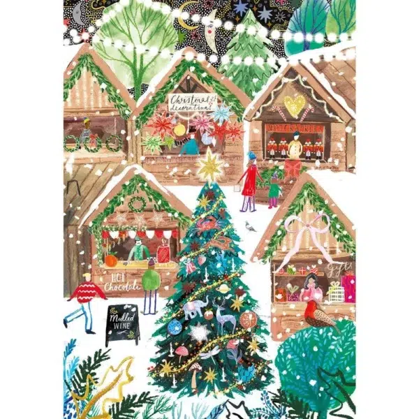 Puzzle CHRISTMAS IN LONDON - Gibsons - 3 x 500 pièces