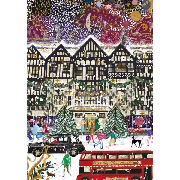 Puzzle CHRISTMAS IN LONDON - Gibsons - 3 x 500 pièces