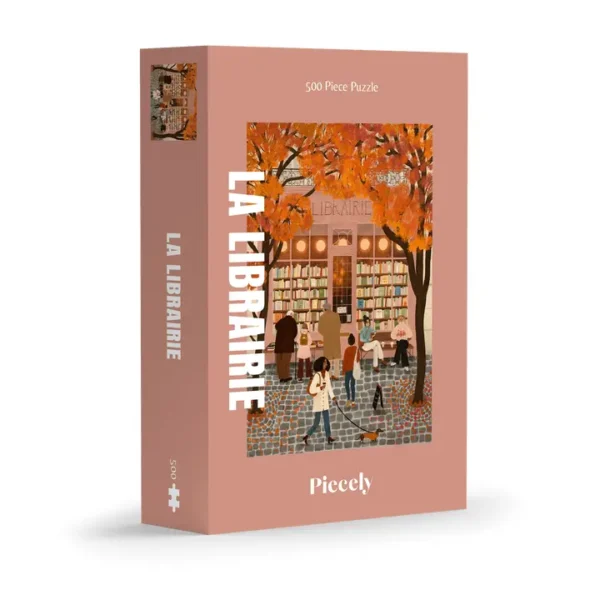 Puzzle the Bookstore - Piecely - 500 pièces