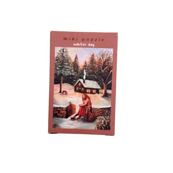 Puzzle Winter Day - Esther Bennink – 99 pièces – Image 2