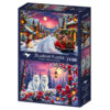 Puzzle Ready for Christmas x 2 - Bluebird - 500 pièces