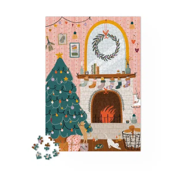 Puzzle Au coin du feu - Maison Joliette - 1000 pièces