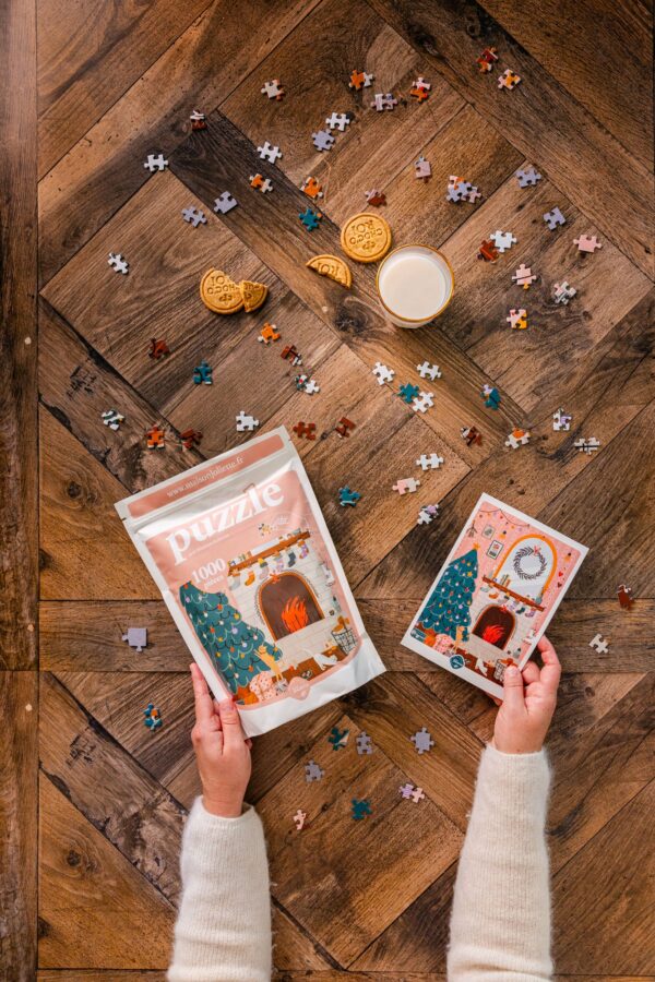 Puzzle Au coin du feu - Maison Joliette - 1000 pièces