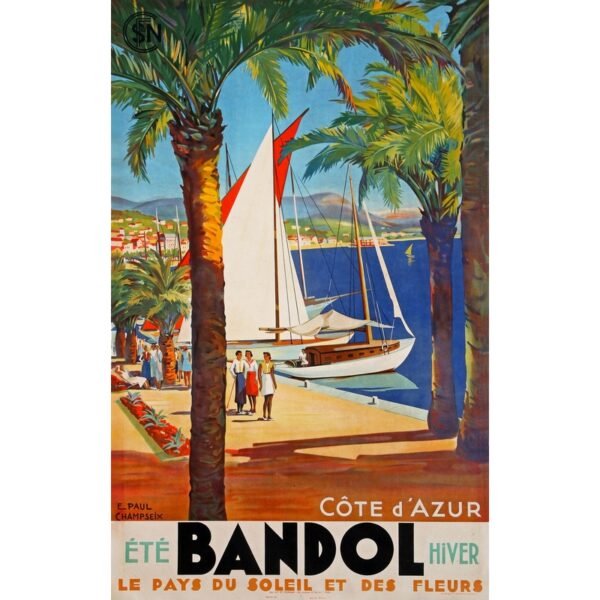 Puzzle BANDOL- Michèle Wilson - 500 pièces – Image 2