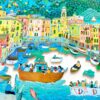 Puzzle CAMOGLI LE PORT - Michèle Wilson - 500 pièces