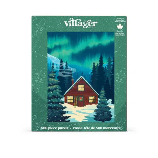 Cabane du Nord Puzzle Cabane du Nord - Villager - 500 pièces
