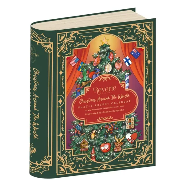 Calendrier de l'avent Christmas Around The World - Reverie Puzzles - 24 X 99 pièces