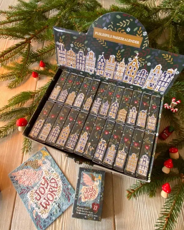 Calendrier de l'avent Christmas Vibes - Penny Puzzle - 24 X 99 pièces