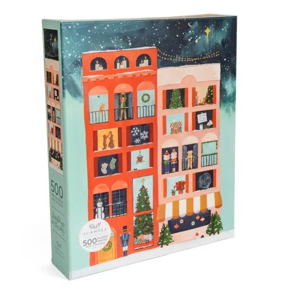 Christmas in the City Puzzle Christmas in the City - 1canoe2 - 500 pièces