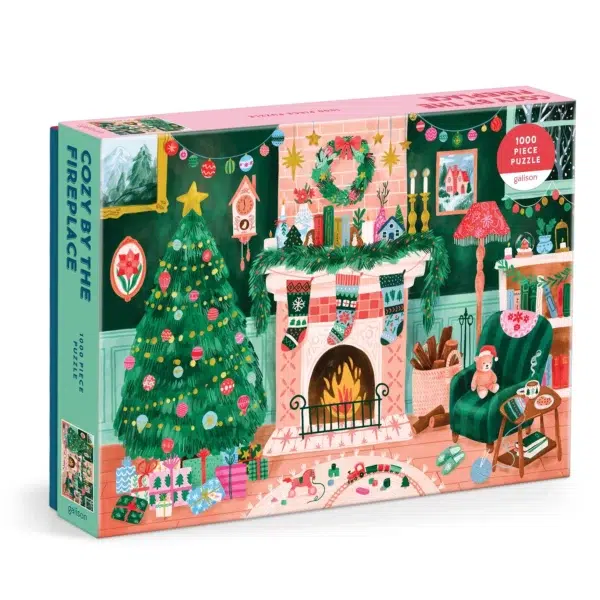 Cozy by the Fireplace Puzzle Cozy by the Fireplace - Galison - 1000 pièces