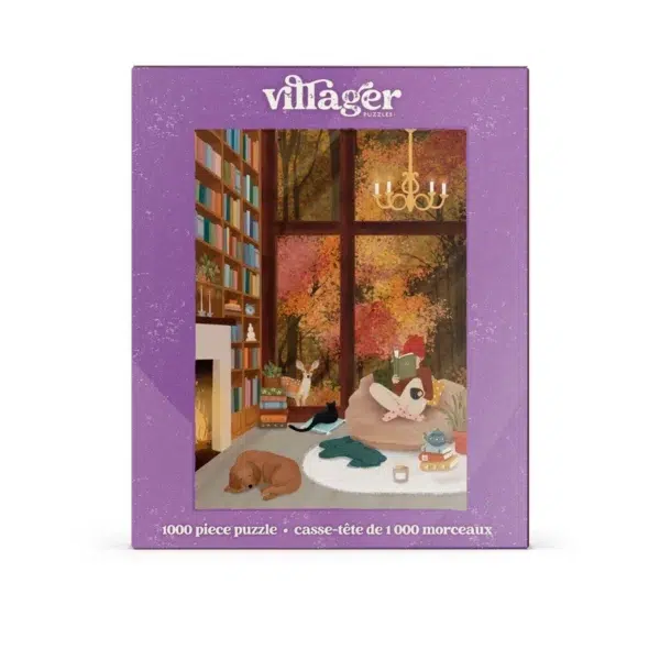 Puzzle Dream Library - Villager - 1000 pièces