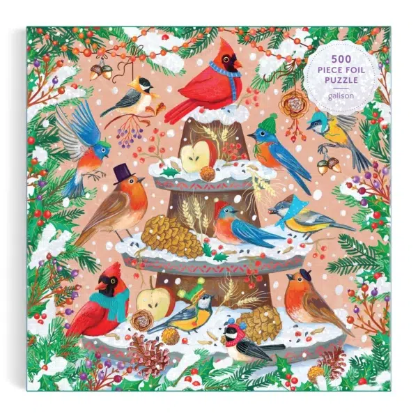 Puzzle Festive Feathers - Galison - 500 pièces