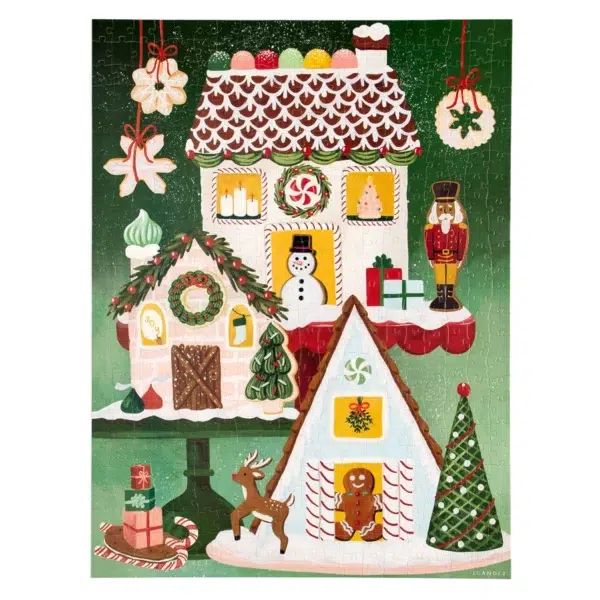 Puzzle Gingerbread Village - 1canoe2 - 500 pièces