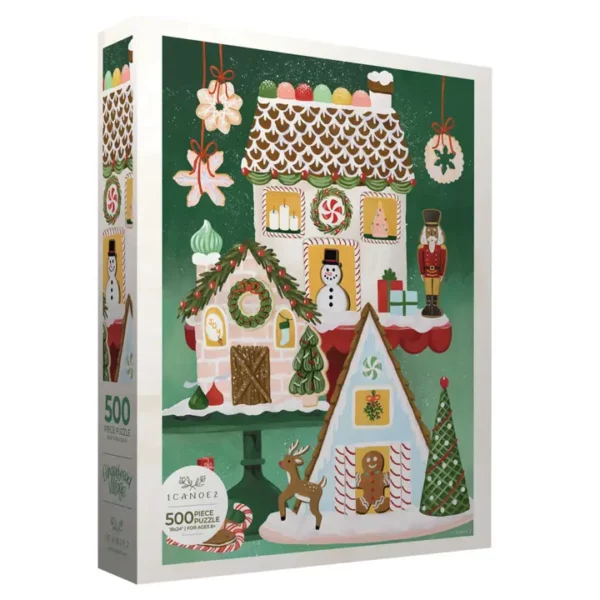 Puzzle Gingerbread Village - 1canoe2 - 500 pièces