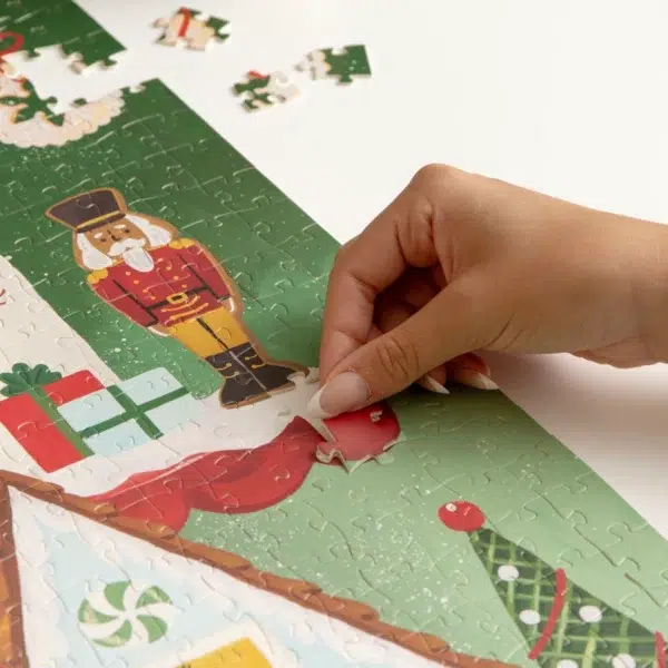 Puzzle Gingerbread Village - 1canoe2 - 500 pièces