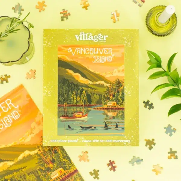 Puzzle Île de Vancouver - Villager - 1000 pièces