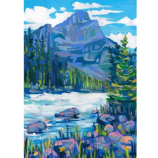 Puzzle Kicking Horse - Villager - 500 pièces