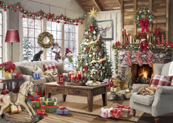 Puzzle Noël Chaleureux - Bluebird - 500 pièces – Image 2