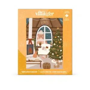 Puzzle Noël au coin du feu - Villager - 1000 pièces
