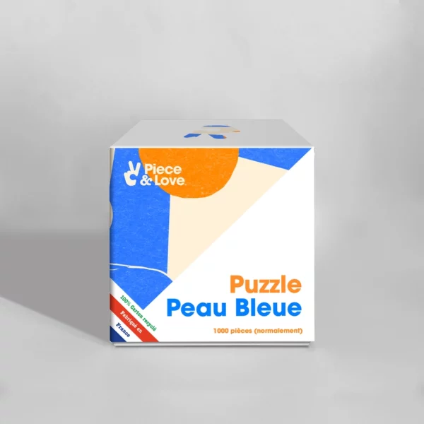 Puzzle Peau Bleue - Piece & Love - 1000 pièces