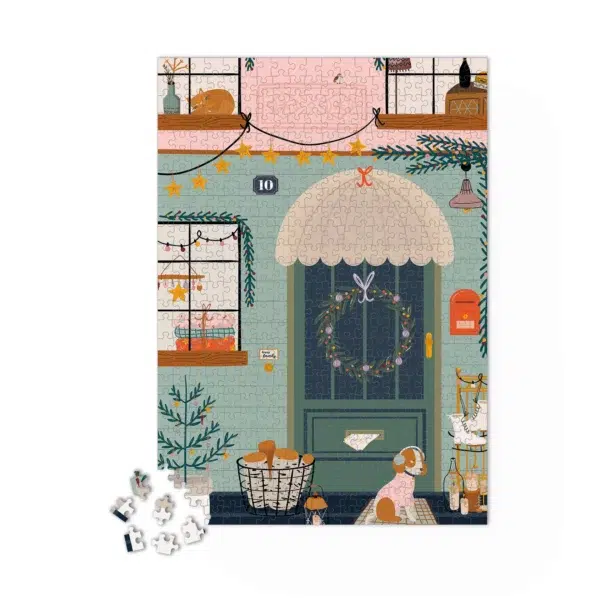 Puzzle Porte-Bonheur - Maison Joliette - 500 pièces