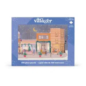 Puzzle Rues de Noël - Villager - 500 pièces