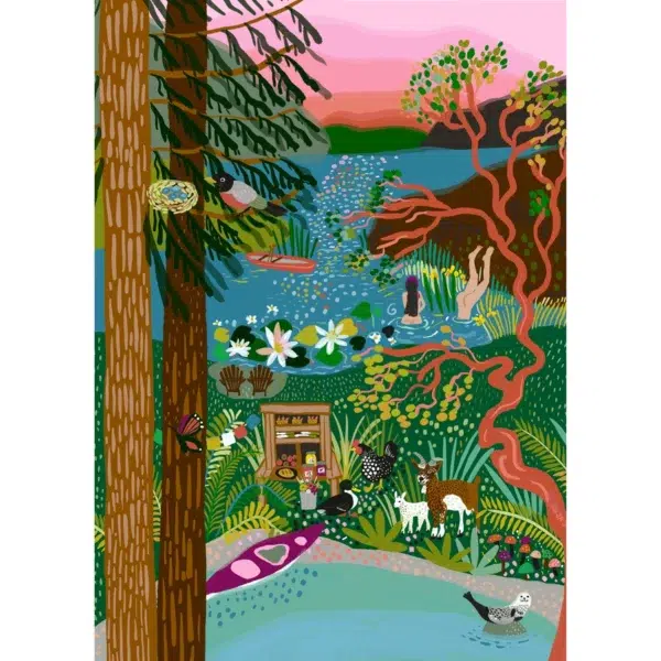 Salt Spring Island3 Puzzle Salt Spring Island - Villager - 1000 pièces