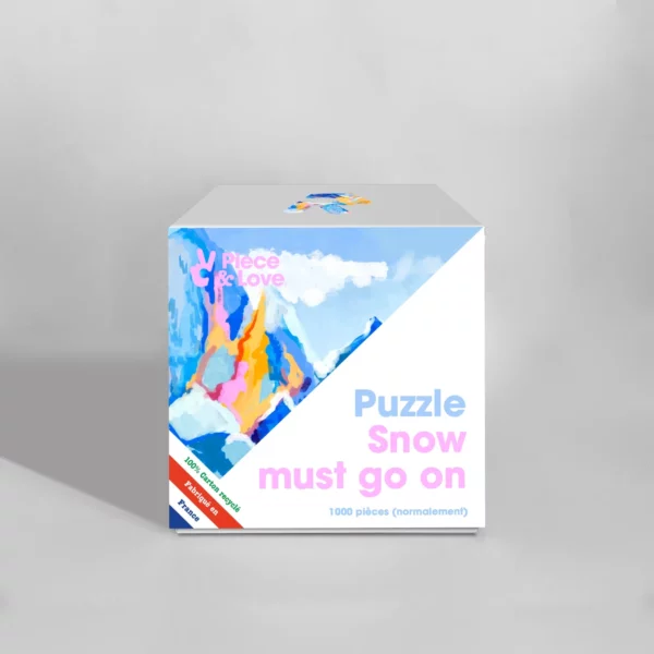 Puzzle Snow must go on - Piece & Love - 1000 pièces