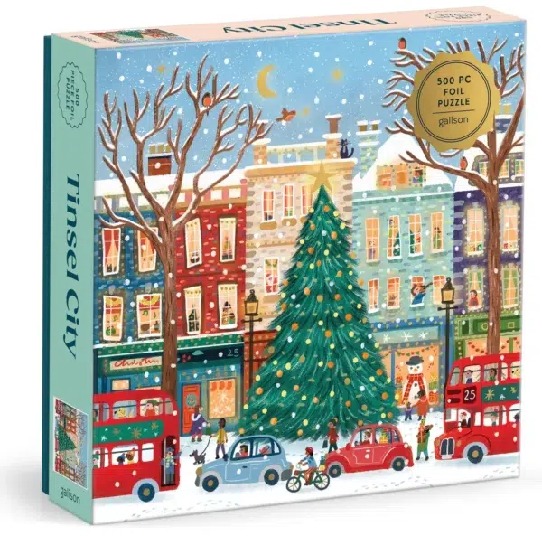Tinsel City Puzzle Tinsel City - Galison - 500 pièces